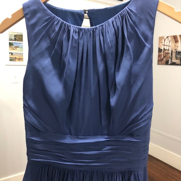 Blue Bridesmaid Dress - Picture 3 of 9